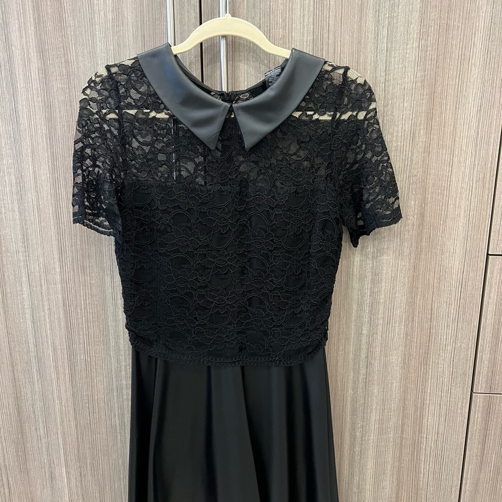 Elegant Black Lace Dress